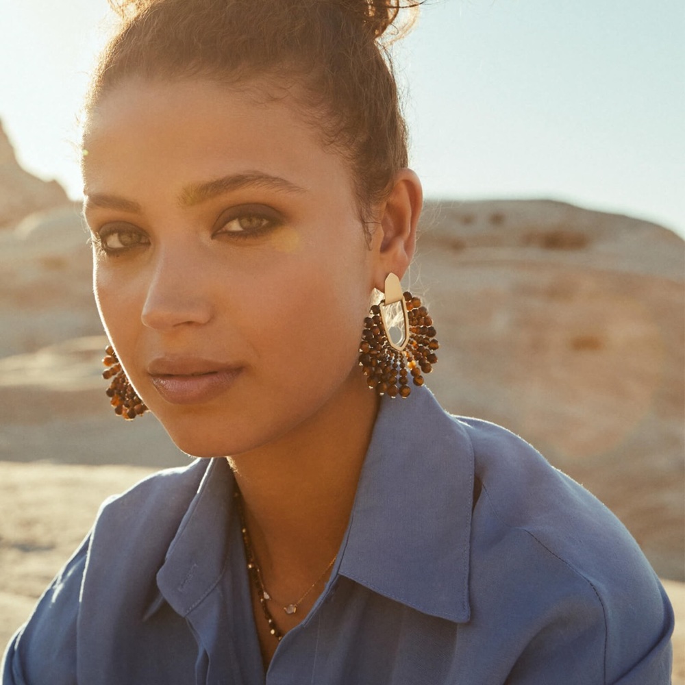kendra scott diane statement earrings - Picture 5 of 5
